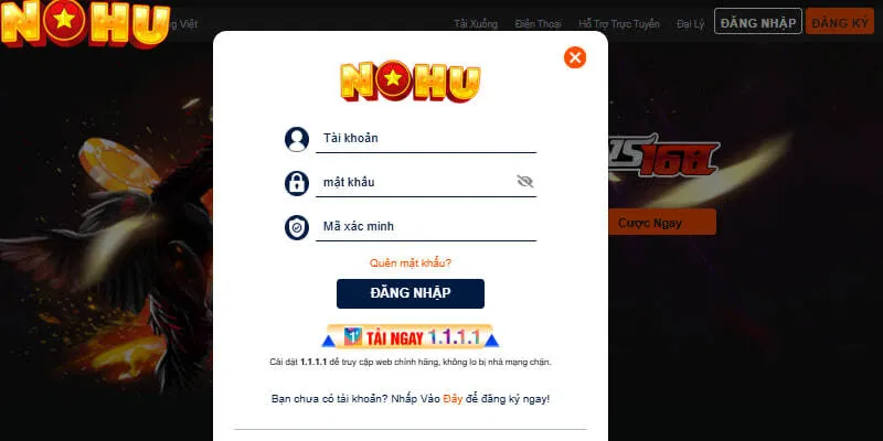 Chia sẻ thông tin quy trình đăng ký tài khoản tại website NOHU